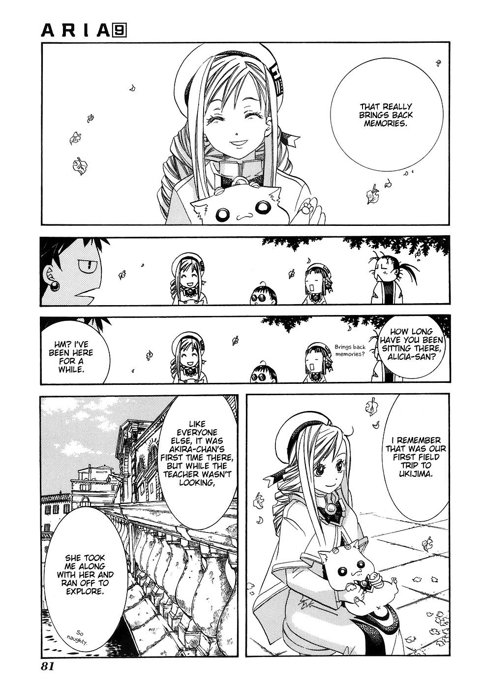 Aria Chapter 43 page 27 - Chapter 43: Young Friendship