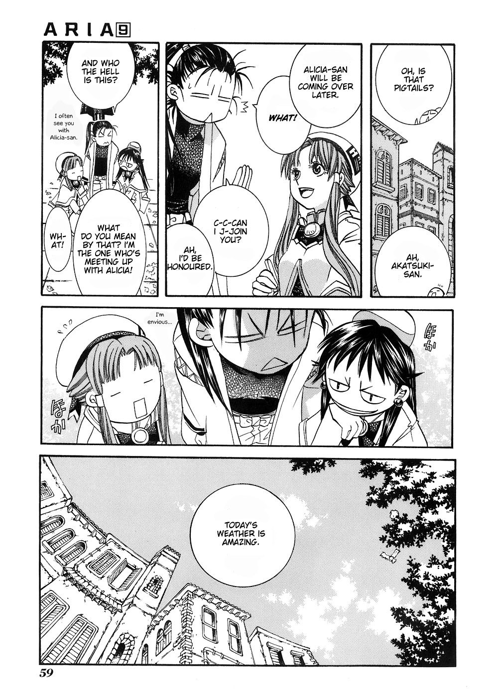 Aria Chapter 43 page 5 - Chapter 43: Young Friendship