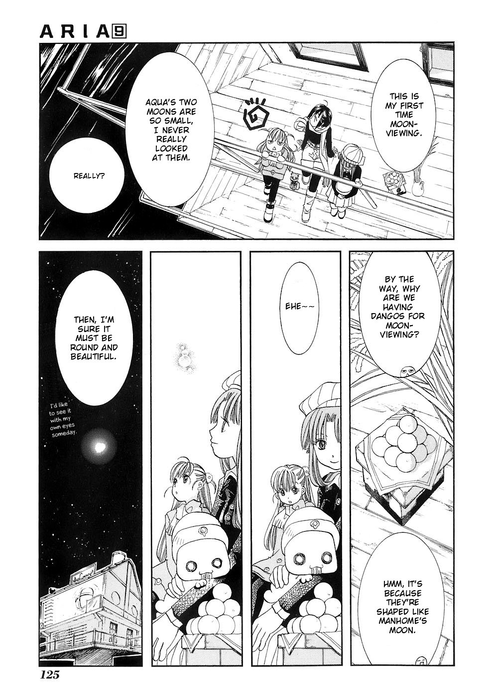 Aria Chapter 45 page 4 - Chapter 45: Moon Viewing