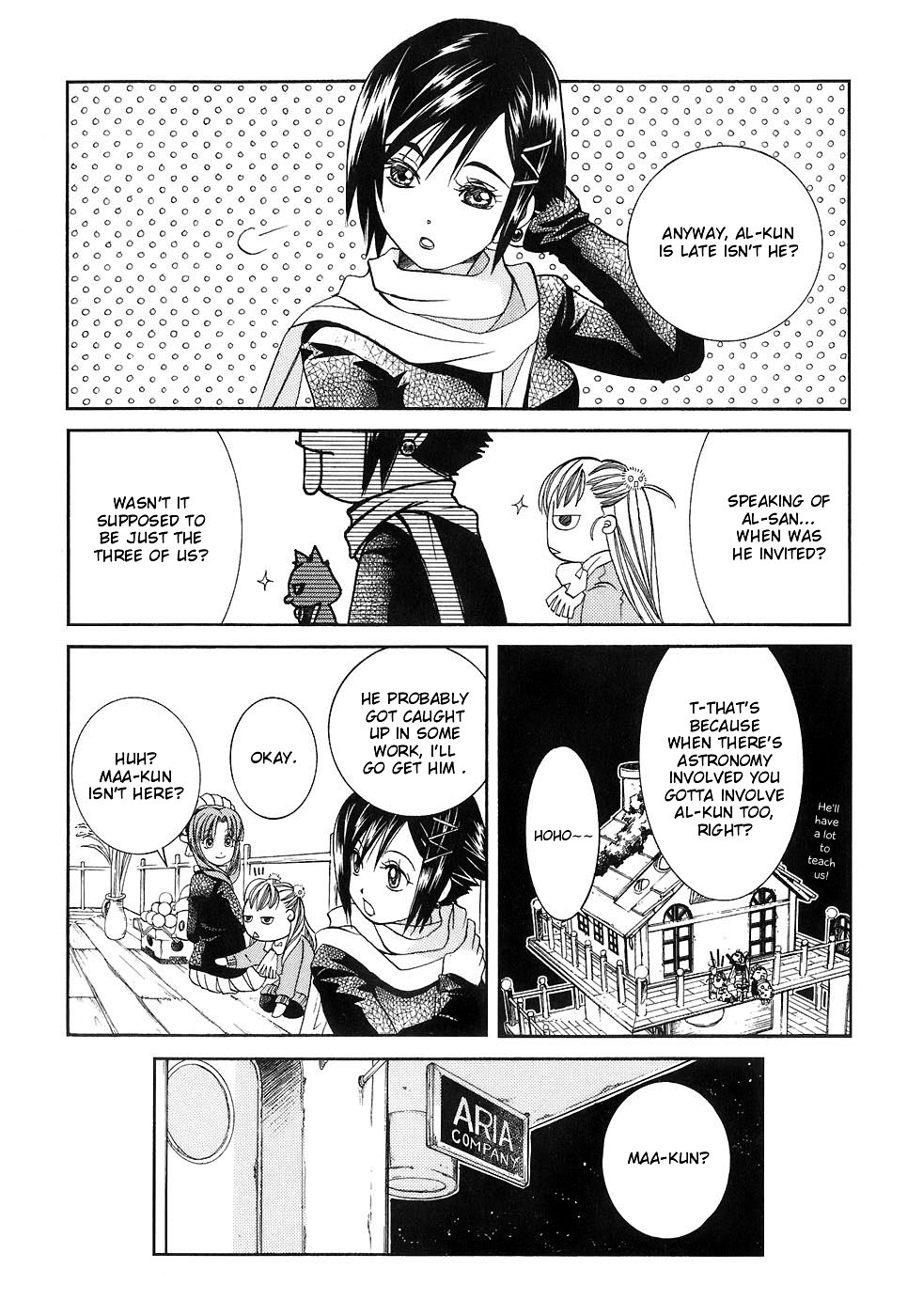 Aria Chapter 45 page 5 - Chapter 45: Moon Viewing