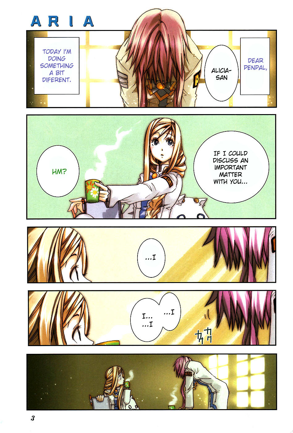 Aria Chapter 48 page 1 - Chapter 48: Traghetto