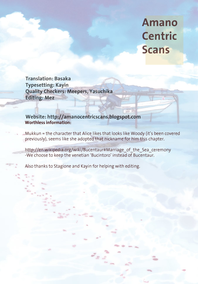 Aria Chapter 52 page 36 - Chapter 52: Marriage of the Sea
