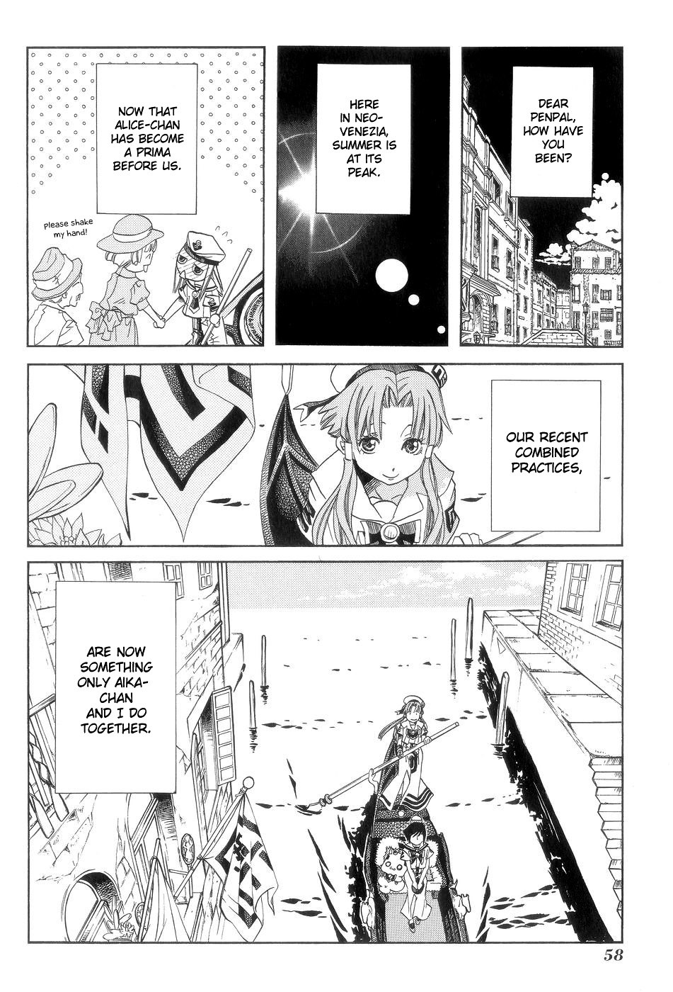 Aria Chapter 58 page 2 - Chapter 58: Distant Blue