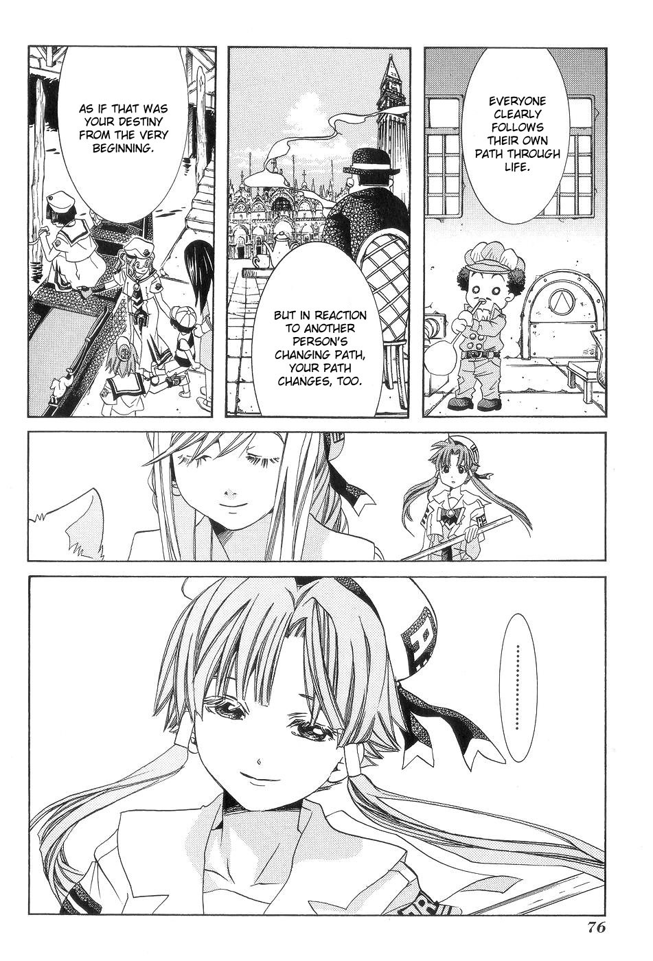 Aria Chapter 58 page 20 - Chapter 58: Distant Blue