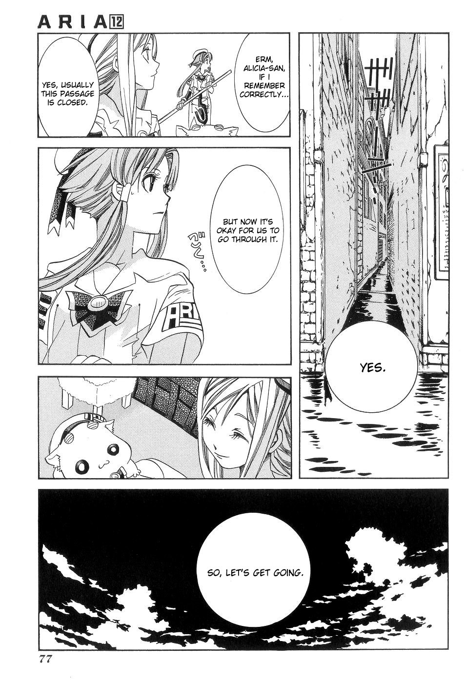 Aria Chapter 58 page 21 - Chapter 58: Distant Blue