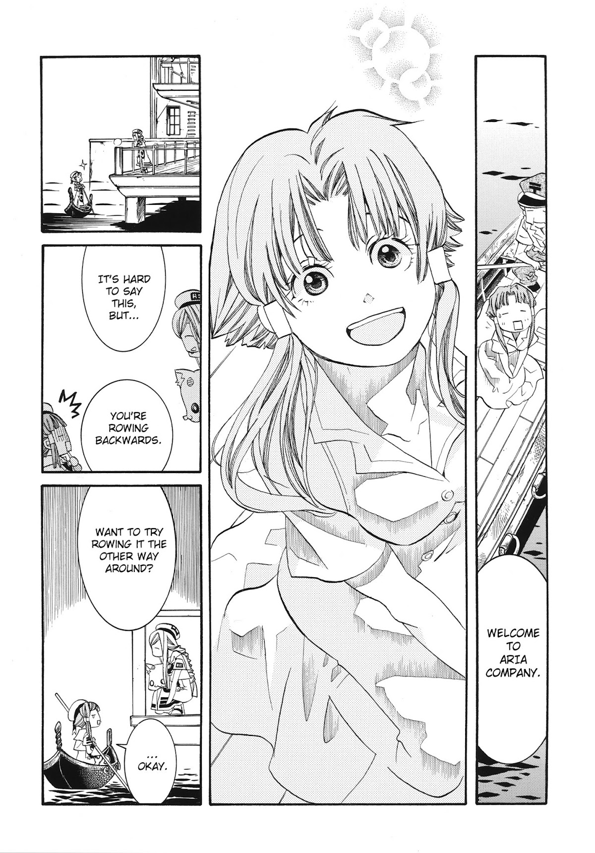 Aria Chapter 60.5 page 12 - Chapter 60.5: Special Navigation - AQUARI