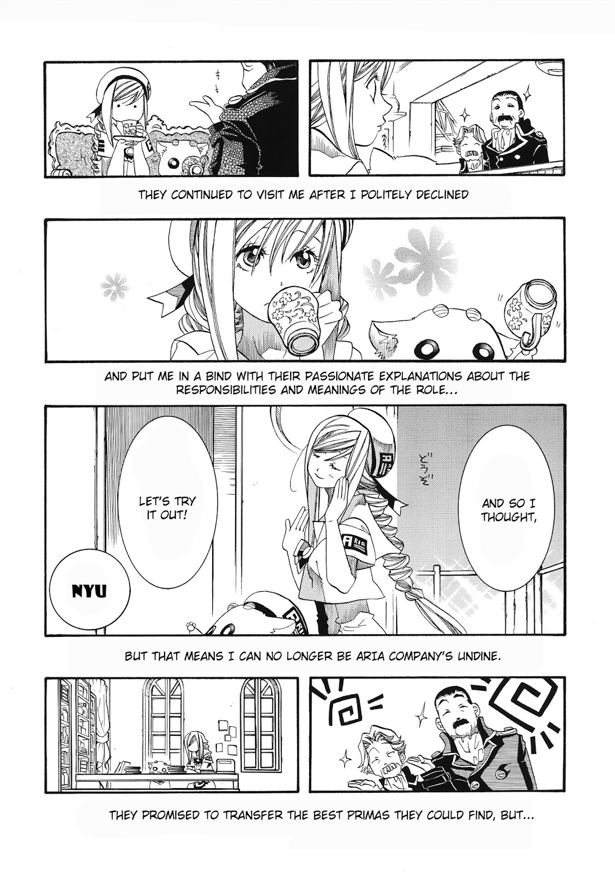 Aria Chapter 60.5 page 6 - Chapter 60.5: Special Navigation - AQUARI