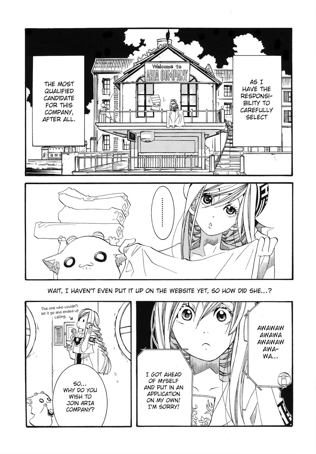 Aria Chapter 60.5 page 9 - Chapter 60.5: Special Navigation - AQUARI
