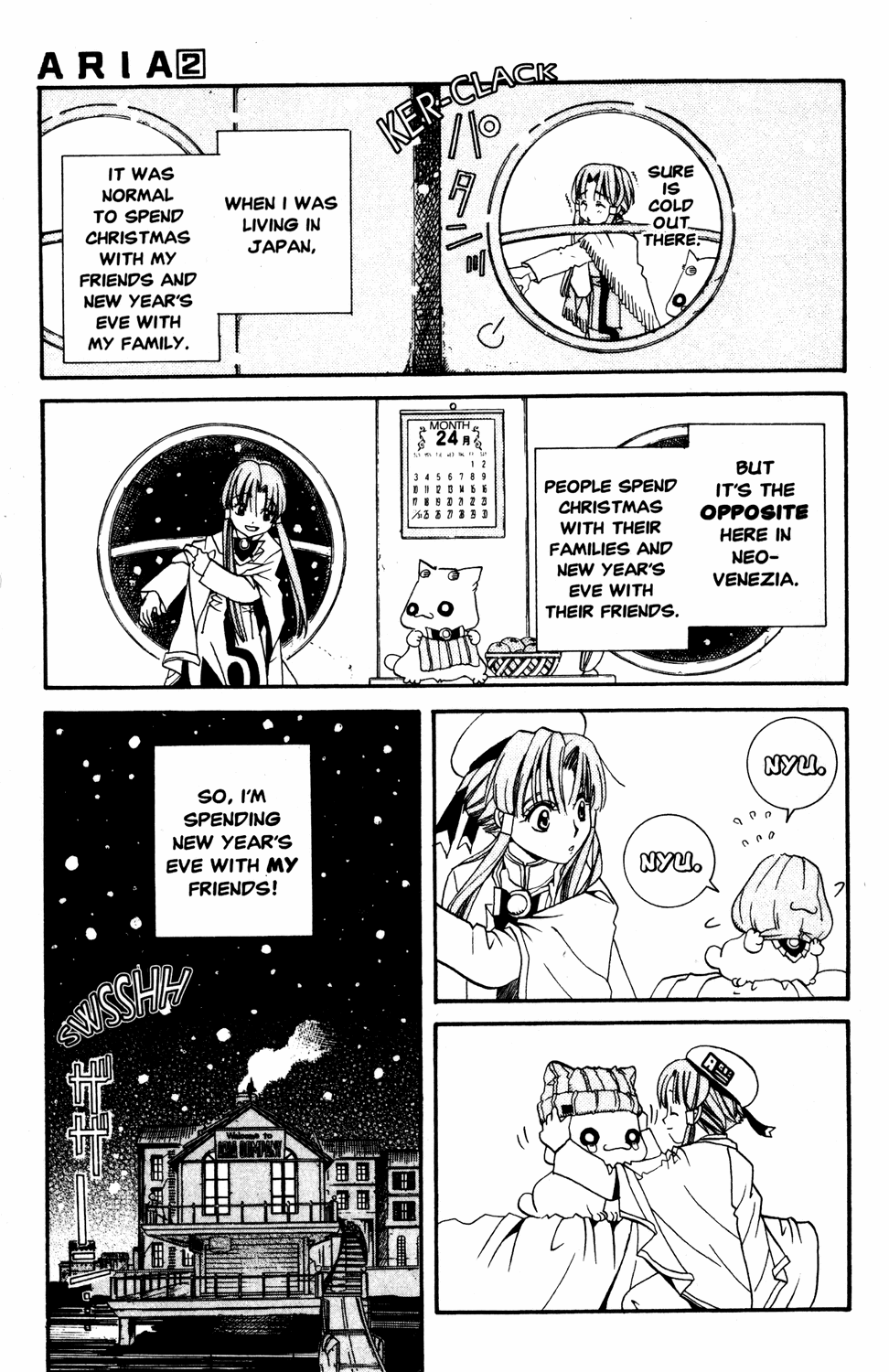 Aria Chapter 9 page 4 - Chapter 9: Auguri Boun Anno