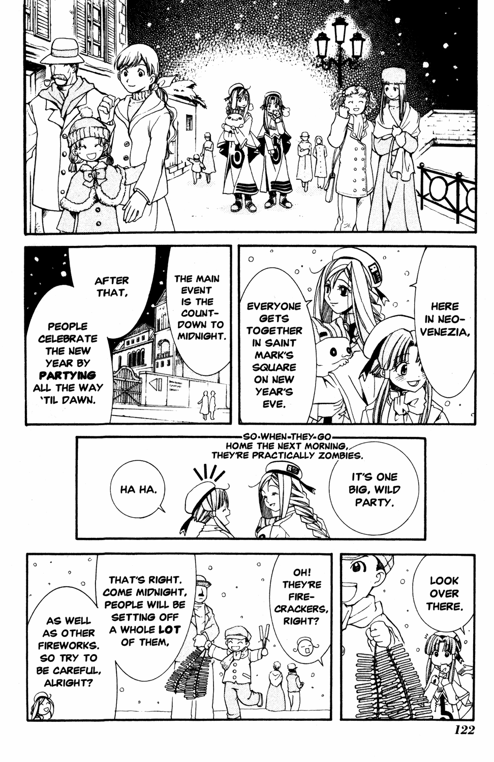Aria Chapter 9 page 7 - Chapter 9: Auguri Boun Anno