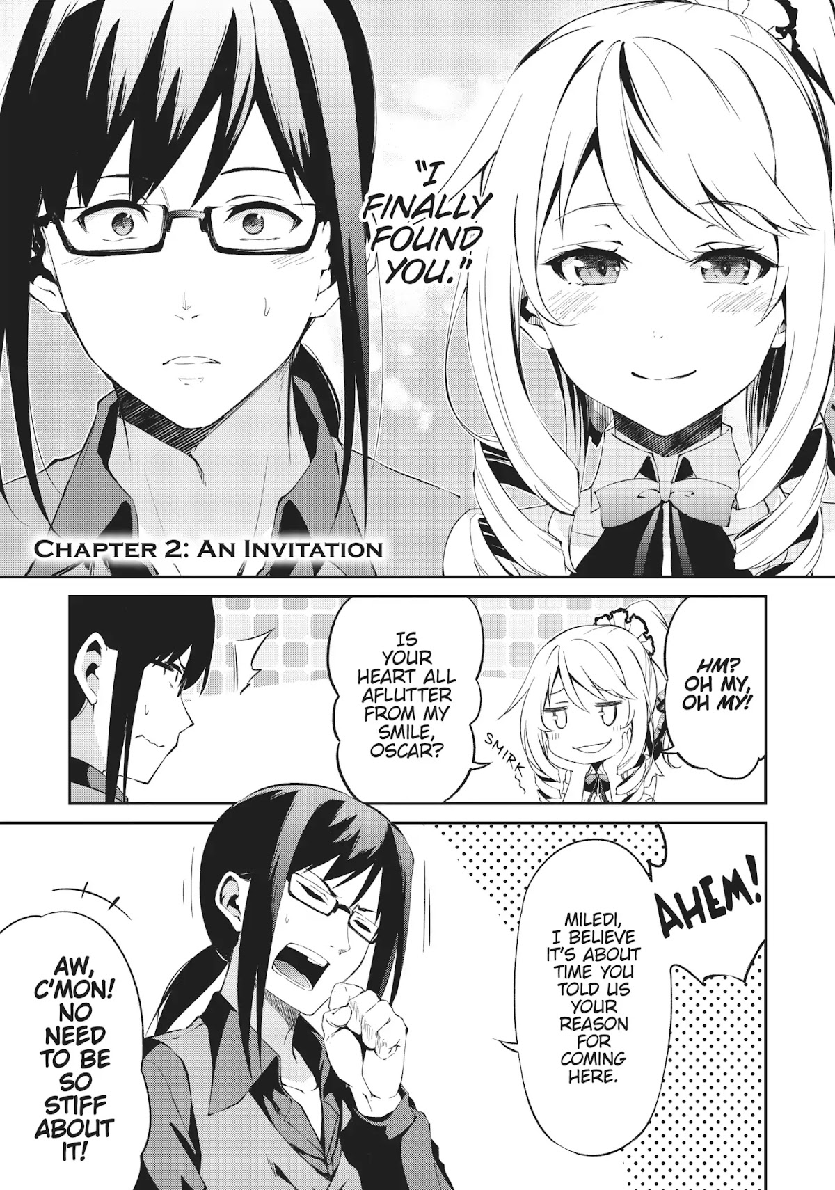 Arifureta: From Commonplace to World's Strongest Zero Chapter 2 page 1 - Chapter 2: An Invitation