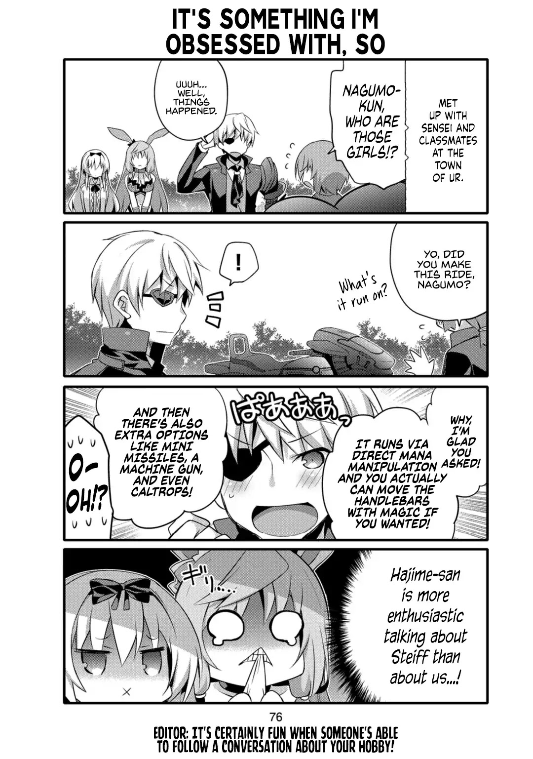 Arifureta: I Love Isekai Chapter 7 page 2 - Chapter 7: Black Dragon