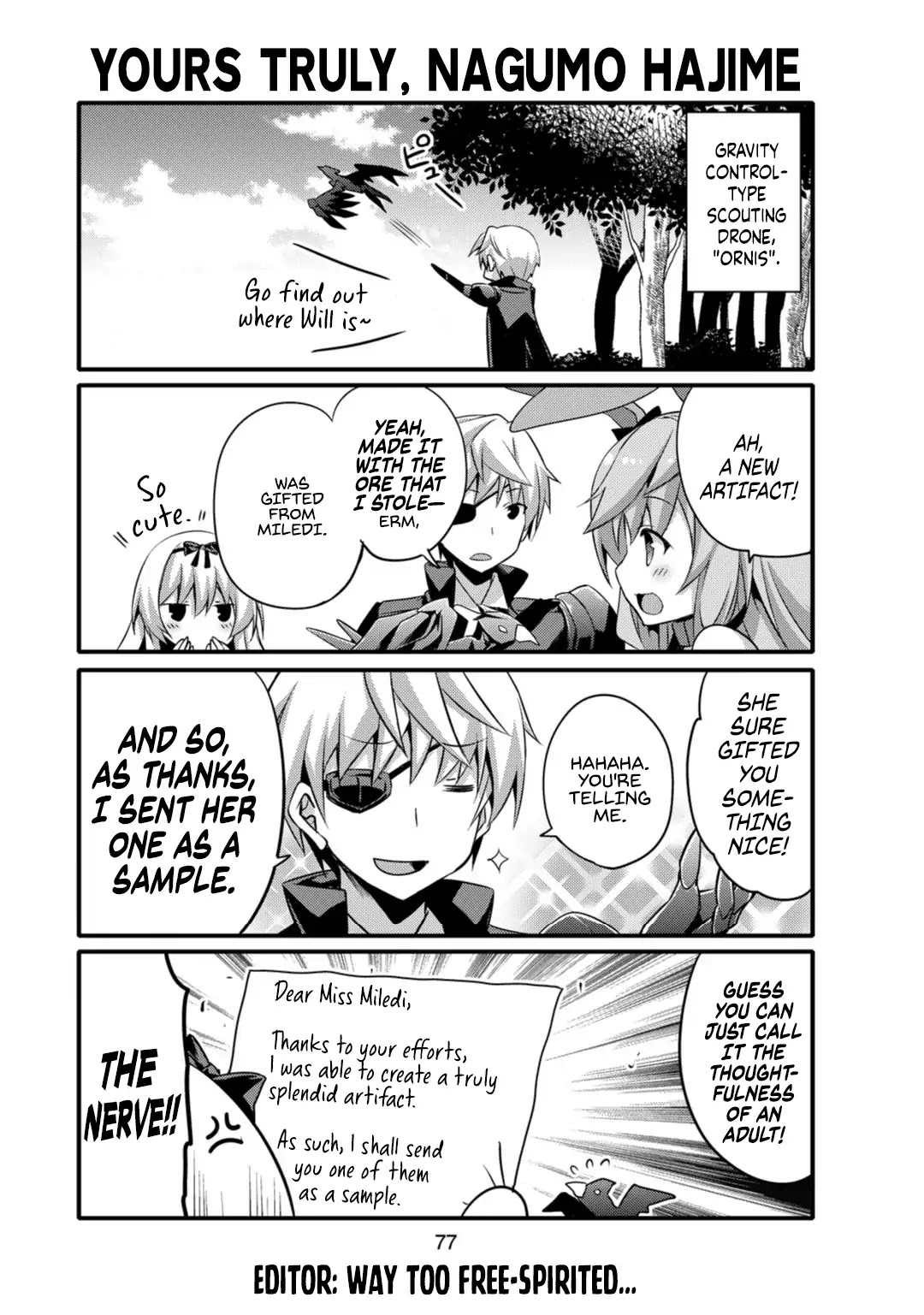 Arifureta: I Love Isekai Chapter 7 page 3 - Chapter 7: Black Dragon