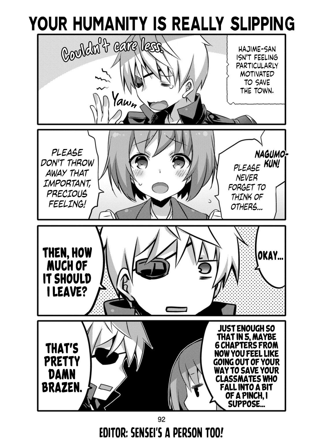 Arifureta: I Love Isekai Chapter 8 page 6 - Chapter 8: Dragonman Onee-san Part 1