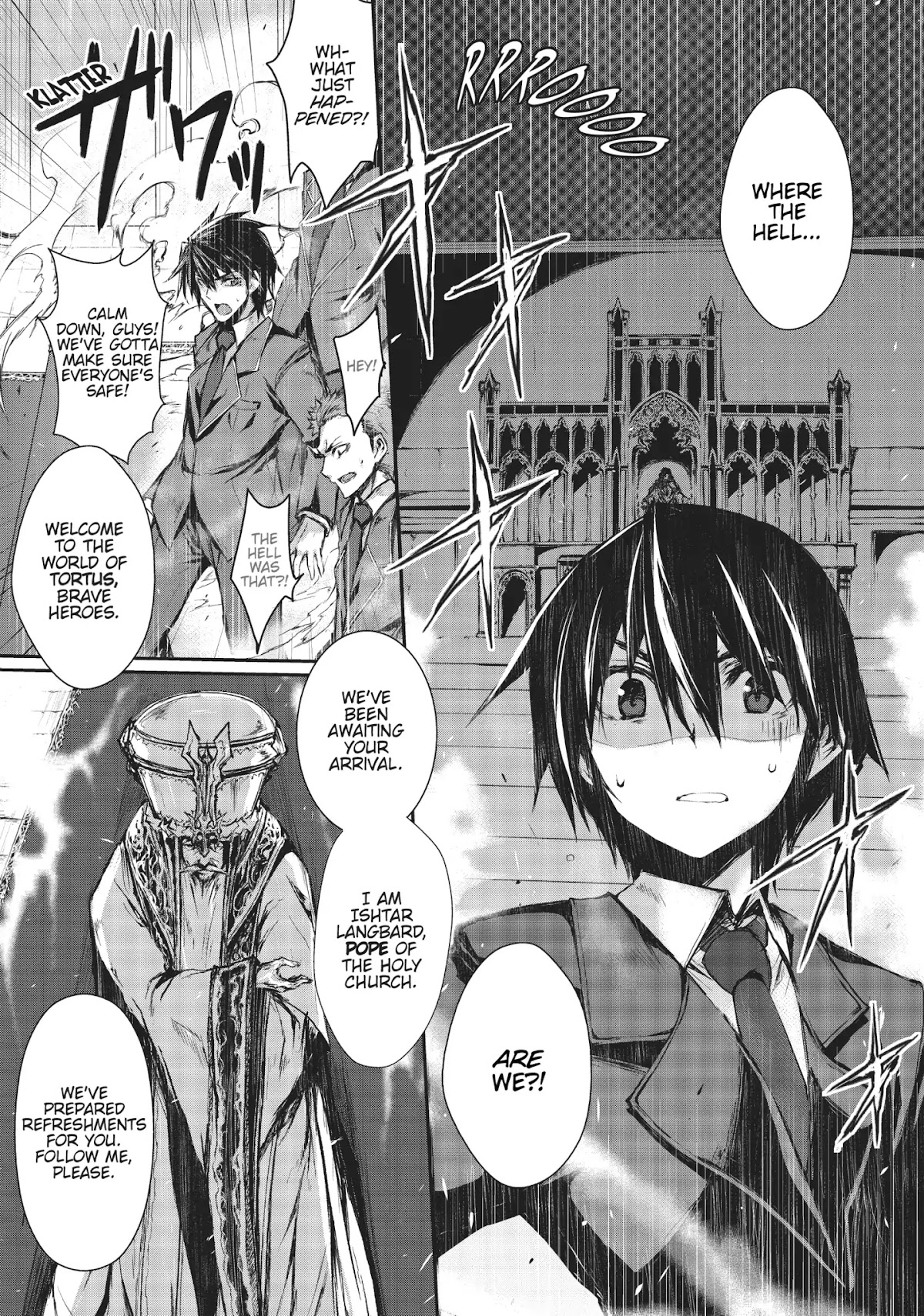 Arifureta Shokugyou de Sekai Saikyou Chapter 1 page 10 - Chapter 1: Summoned to Another World