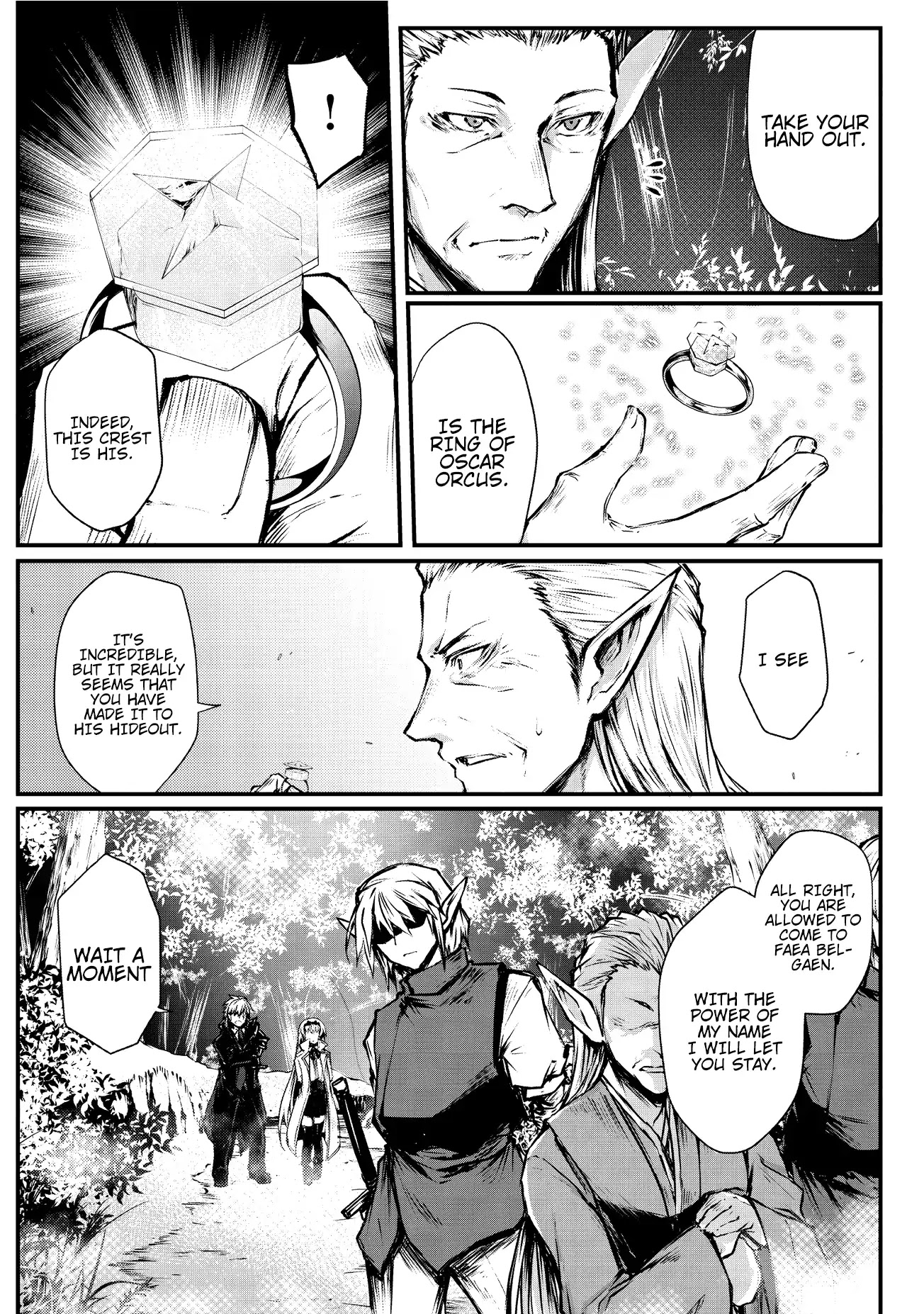 Arifureta Shokugyou de Sekai Saikyou Chapter 17 page 8 - Chapter 17: The Demihumans of Faea Belgaen