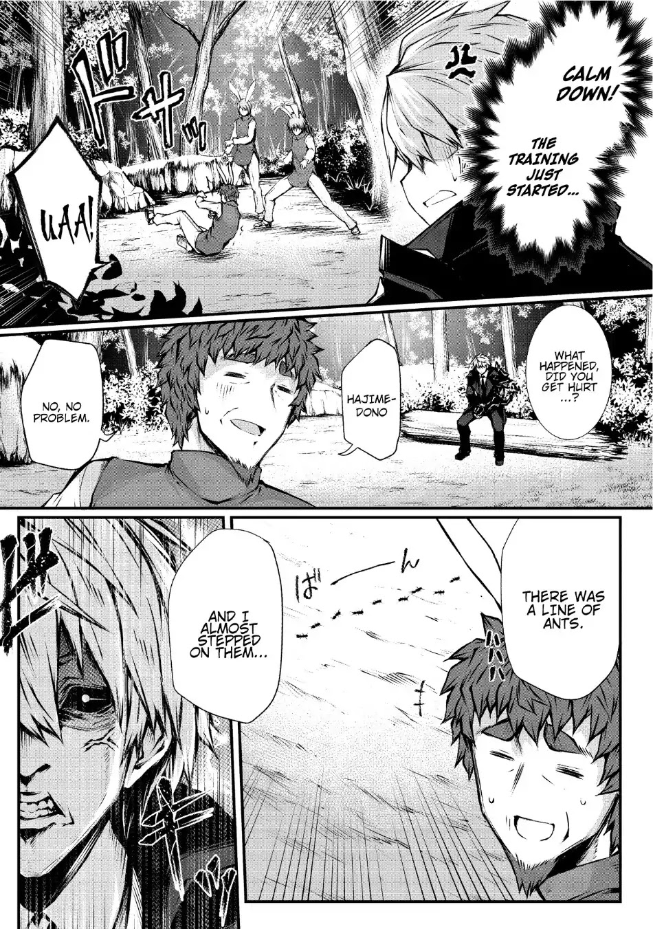 Arifureta Shokugyou de Sekai Saikyou Chapter 18 page 8 - Chapter 18: Ten Days