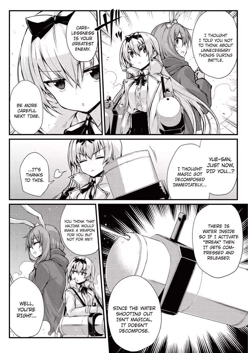 Arifureta Shokugyou de Sekai Saikyou Chapter 22 page 10 - Chapter 22: Miledi Raisen