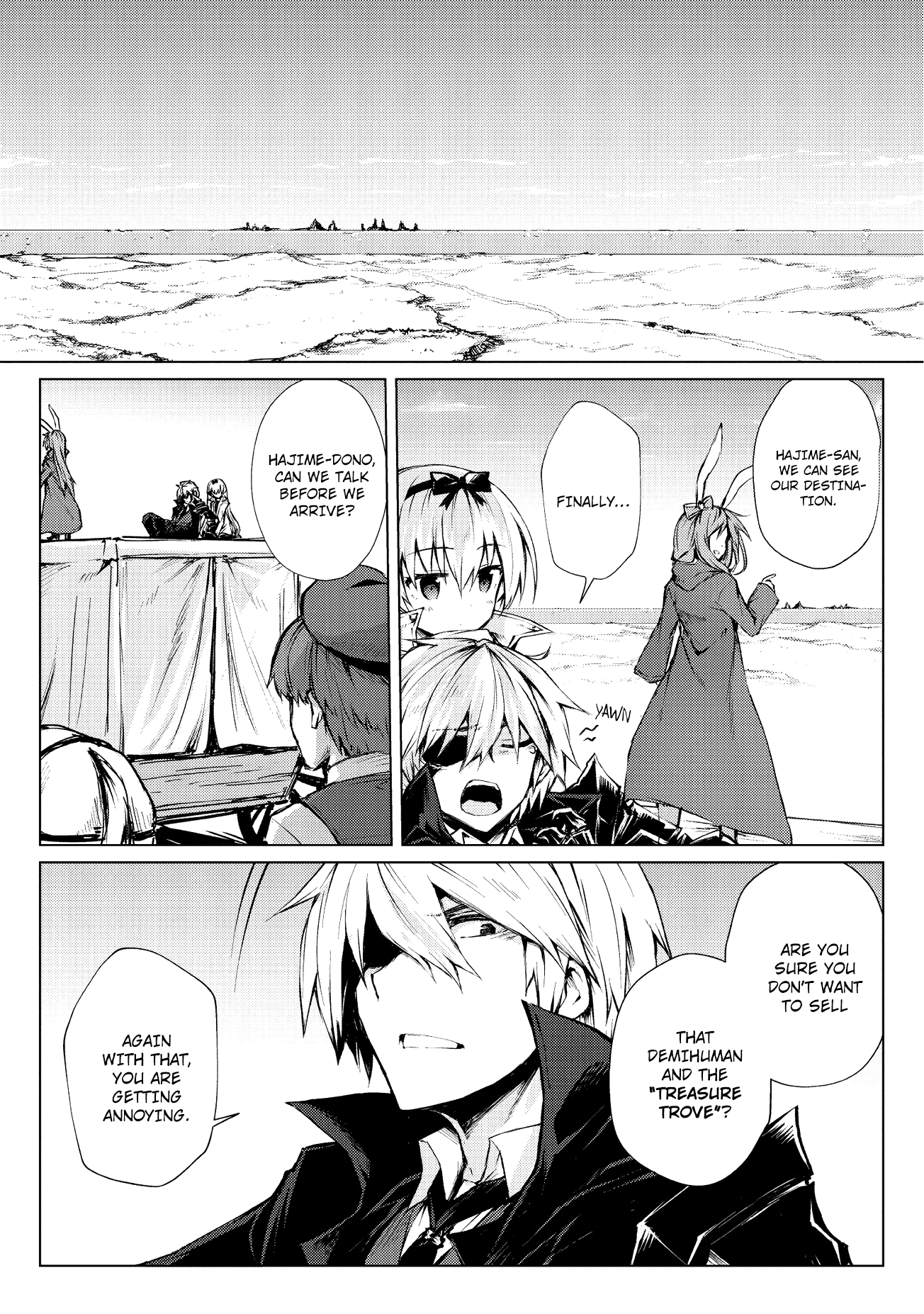 Arifureta Shokugyou de Sekai Saikyou Chapter 27 page 14 - Chapter 27: Caravan
