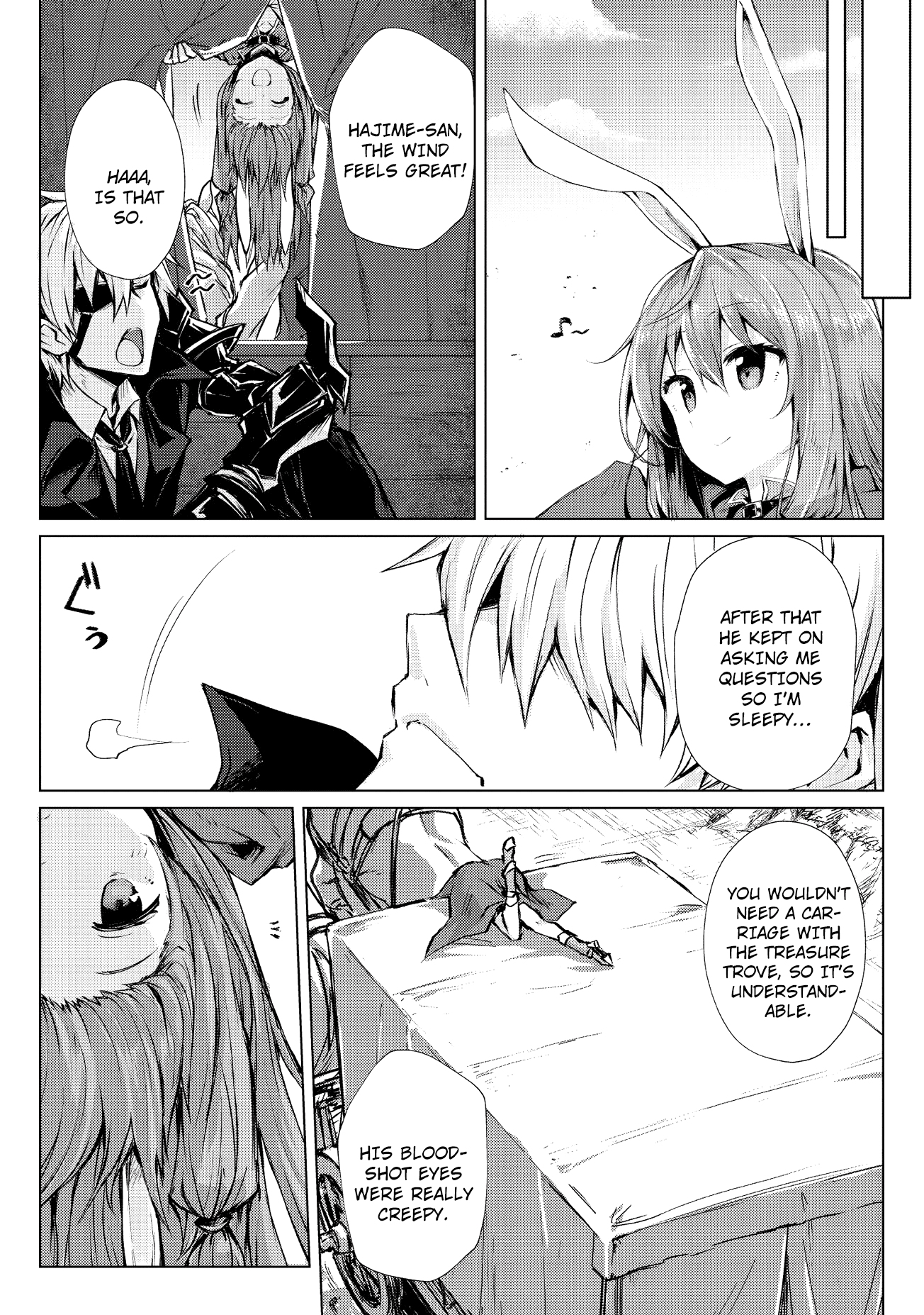 Arifureta Shokugyou de Sekai Saikyou Chapter 27 page 7 - Chapter 27: Caravan