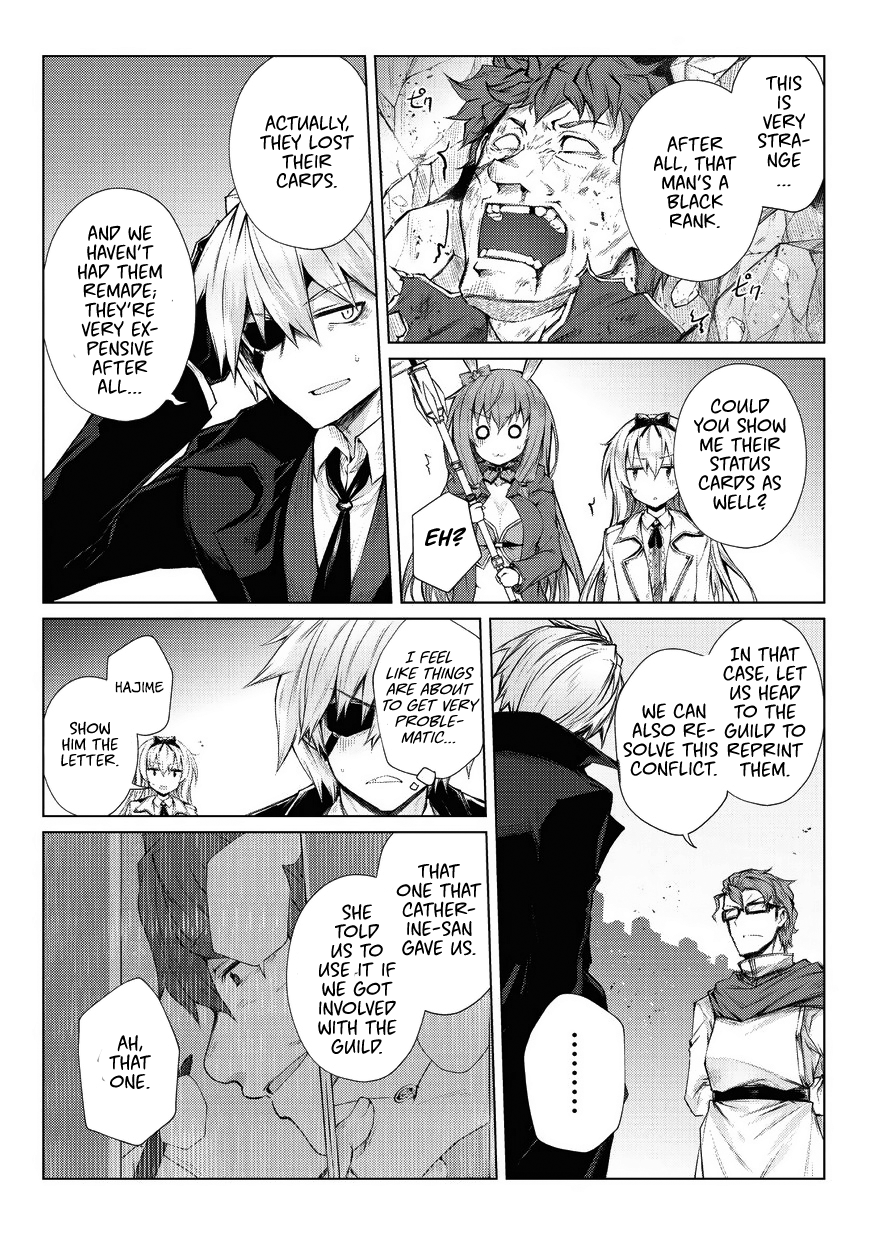 Arifureta Shokugyou de Sekai Saikyou Chapter 28 page 12 - Chapter 28: Request
