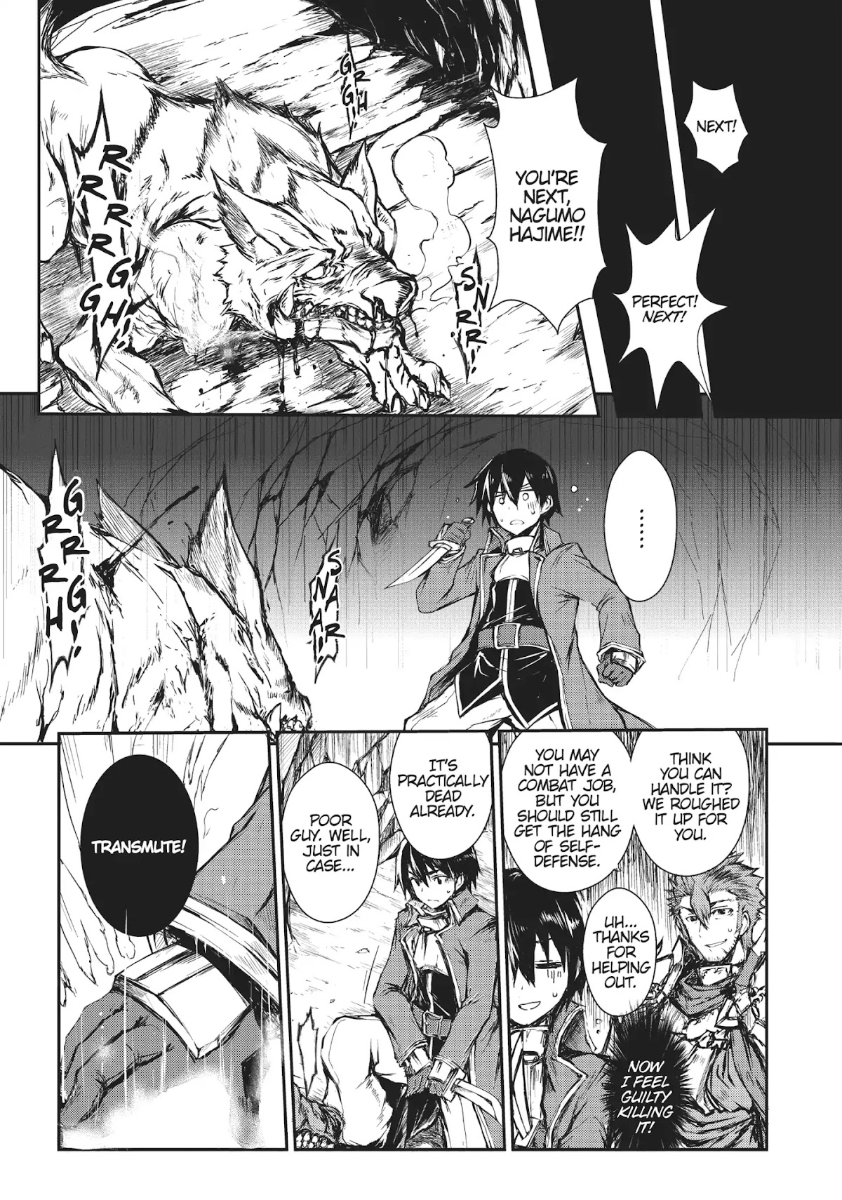 Arifureta Shokugyou de Sekai Saikyou Chapter 3 page 5 - Chapter 3: The Labyrinth of Orcus