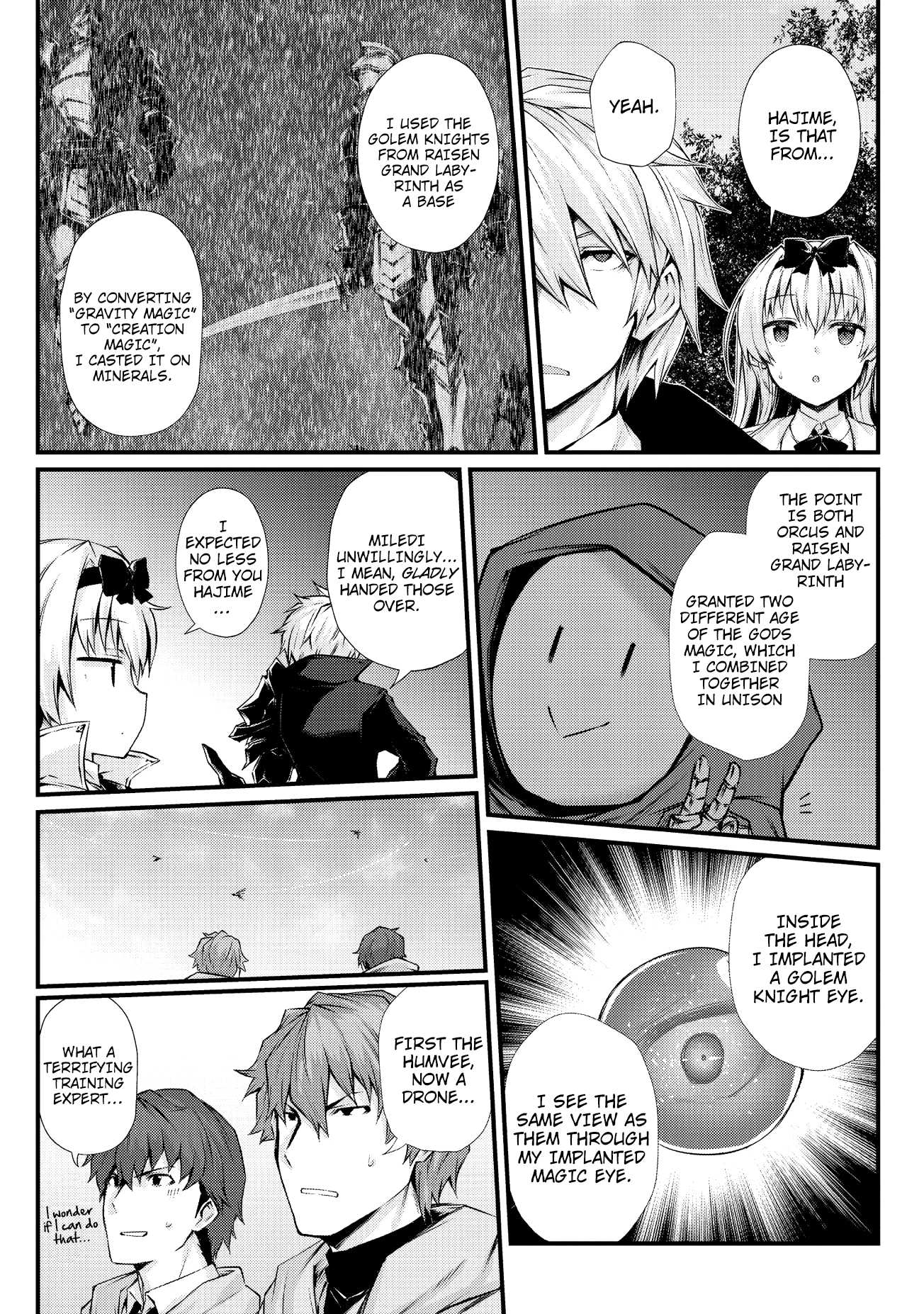 Arifureta Shokugyou de Sekai Saikyou Chapter 30 page 13 - Chapter 30: Encounter