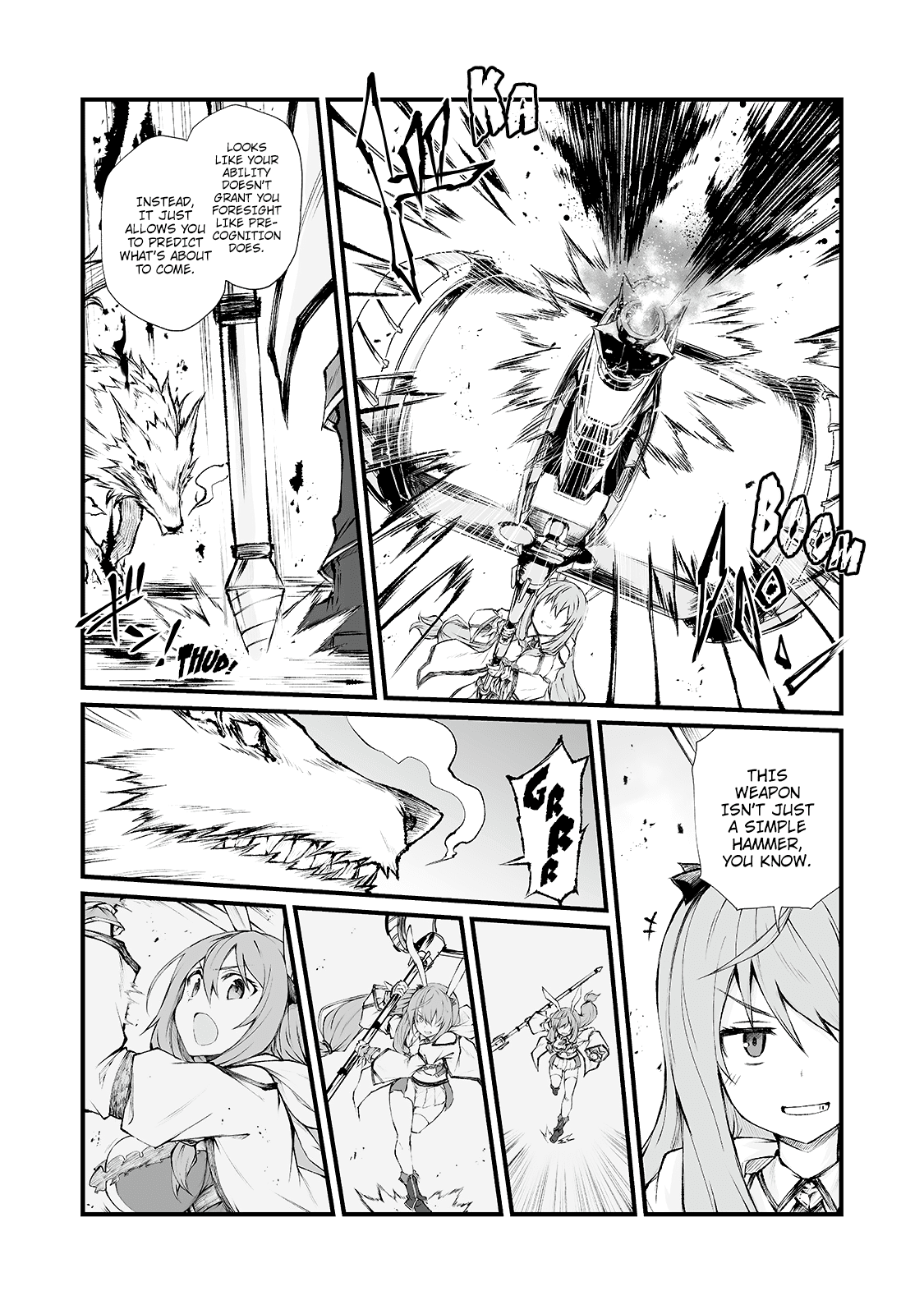 Arifureta Shokugyou de Sekai Saikyou Chapter 35 page 11 - Chapter 35: Precognition