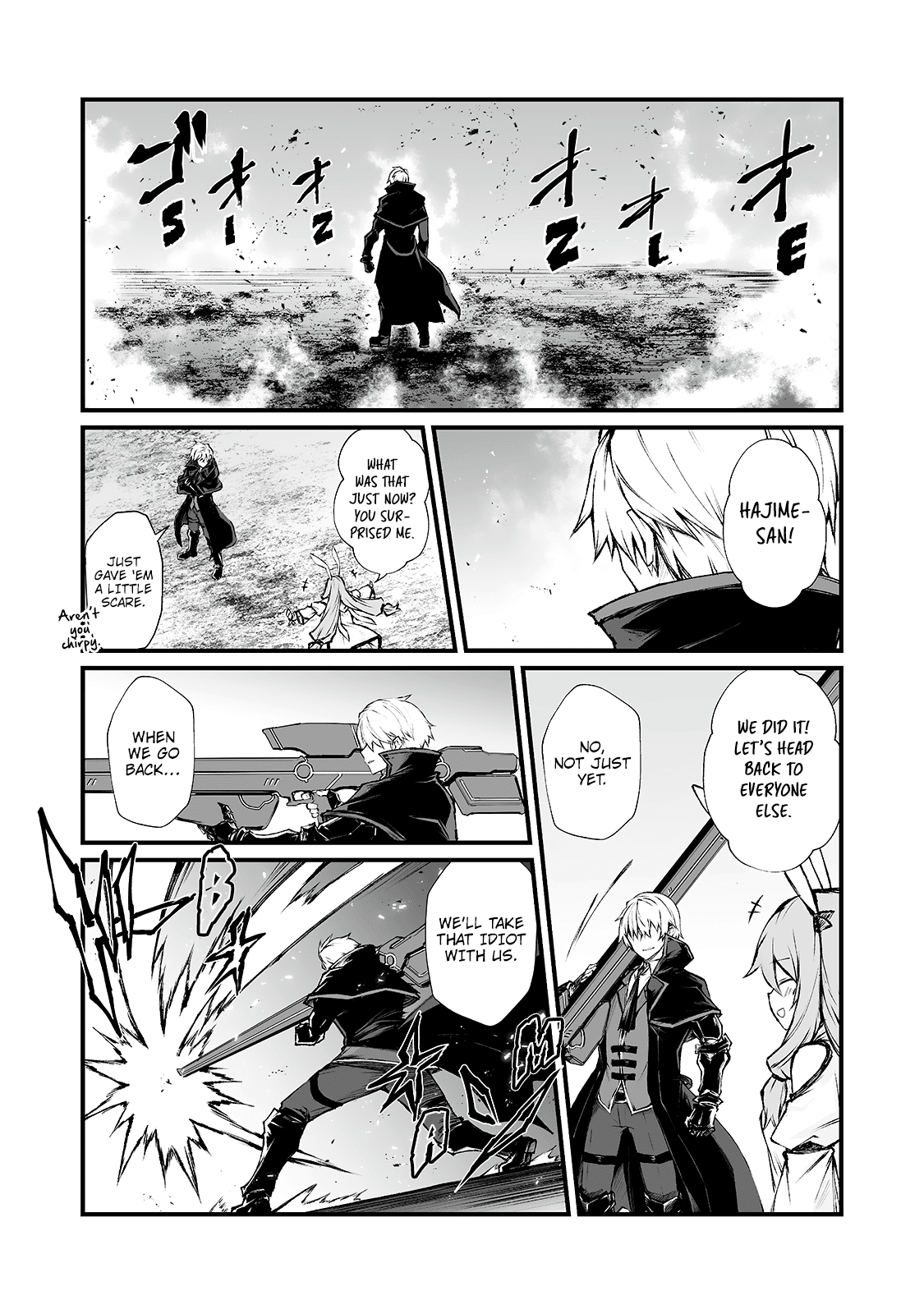Arifureta Shokugyou de Sekai Saikyou Chapter 35 page 17 - Chapter 35: Precognition