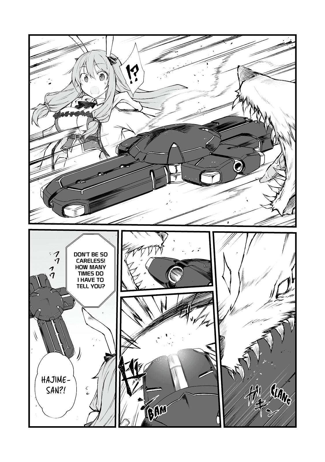 Arifureta Shokugyou de Sekai Saikyou Chapter 35 page 4 - Chapter 35: Precognition