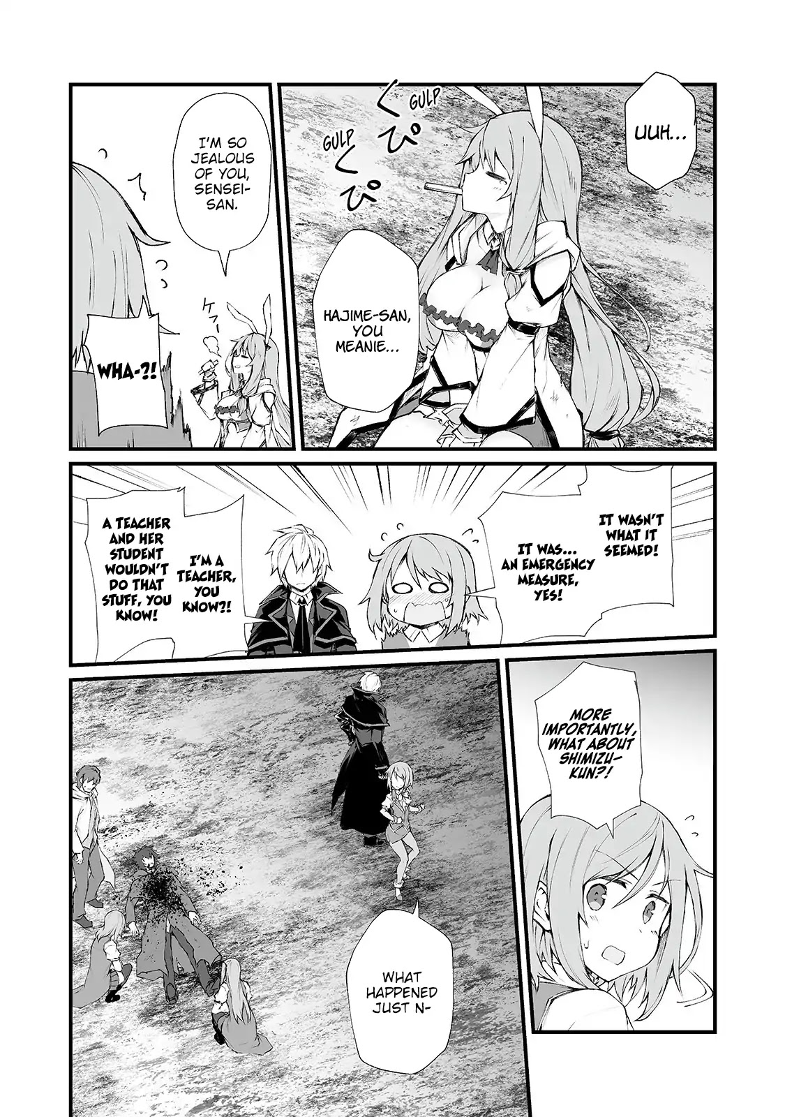 Arifureta Shokugyou de Sekai Saikyou Chapter 36 page 17 - Chapter 36: Demons