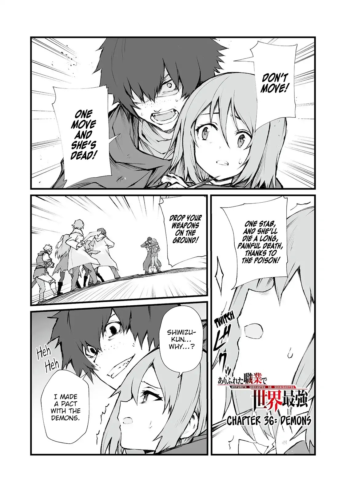 Arifureta Shokugyou de Sekai Saikyou Chapter 36 page 2 - Chapter 36: Demons