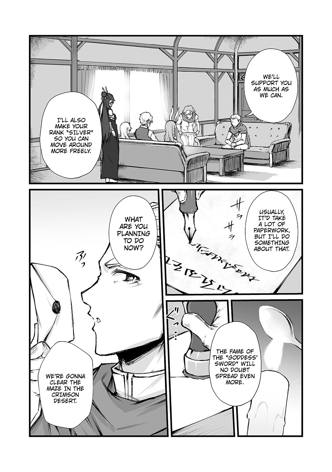 Arifureta Shokugyou de Sekai Saikyou Chapter 39 page 12 - Chapter 39: Return