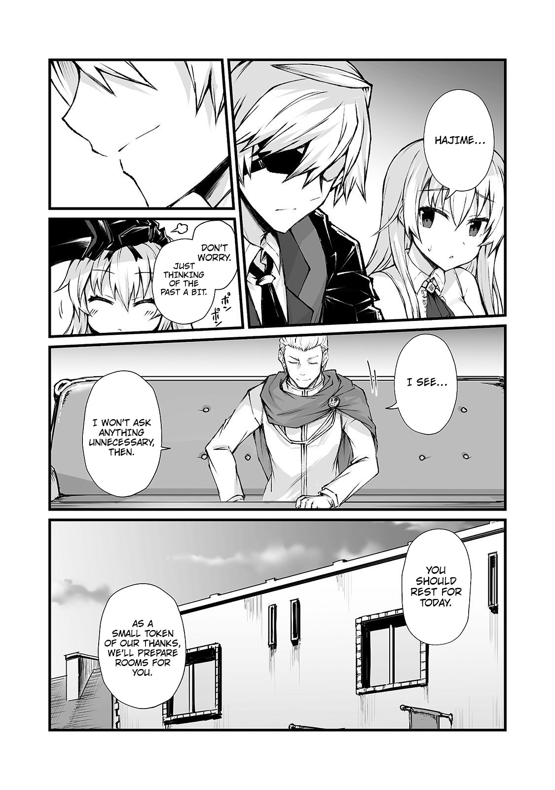 Arifureta Shokugyou de Sekai Saikyou Chapter 39 page 14 - Chapter 39: Return
