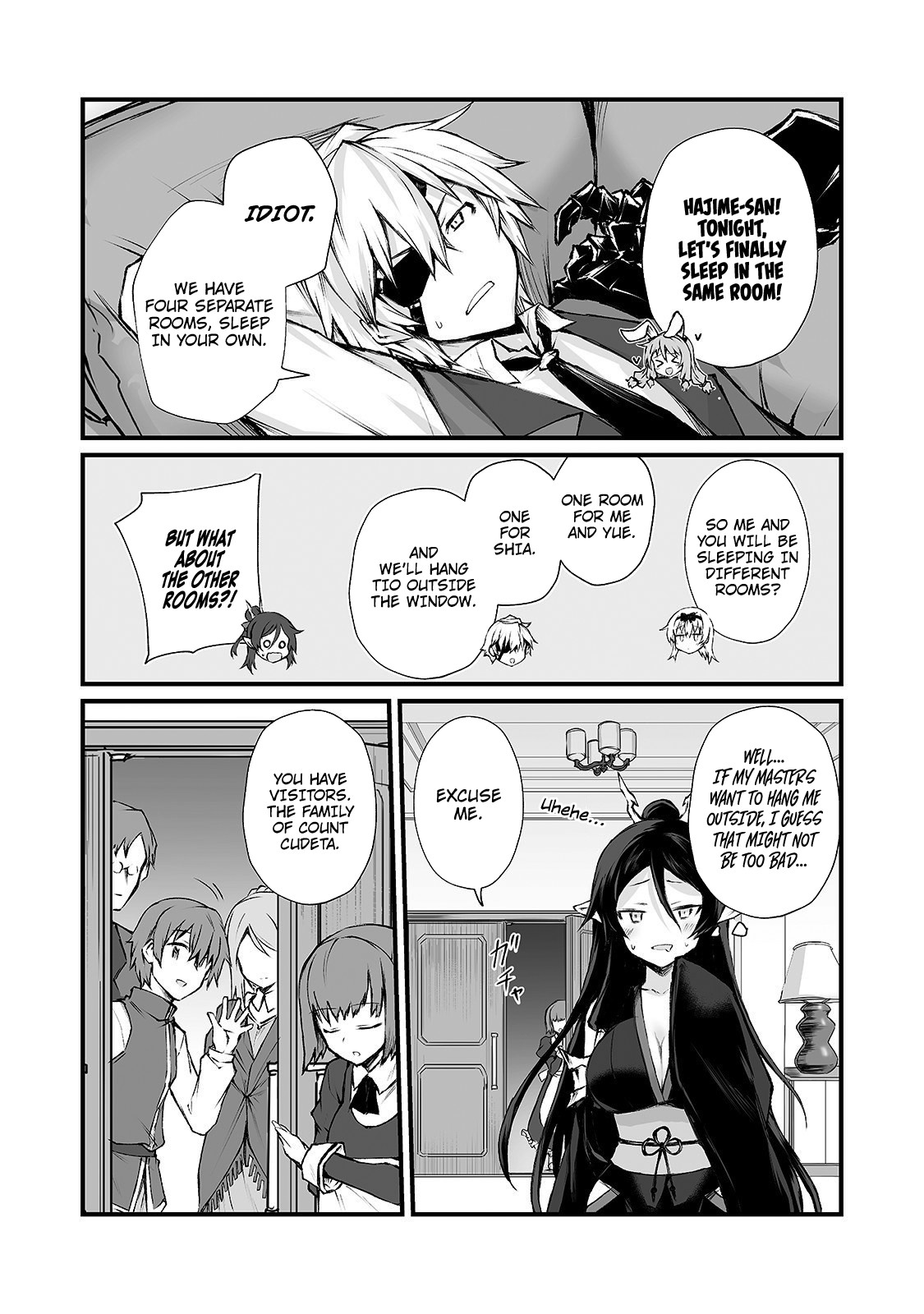 Arifureta Shokugyou de Sekai Saikyou Chapter 39 page 16 - Chapter 39: Return
