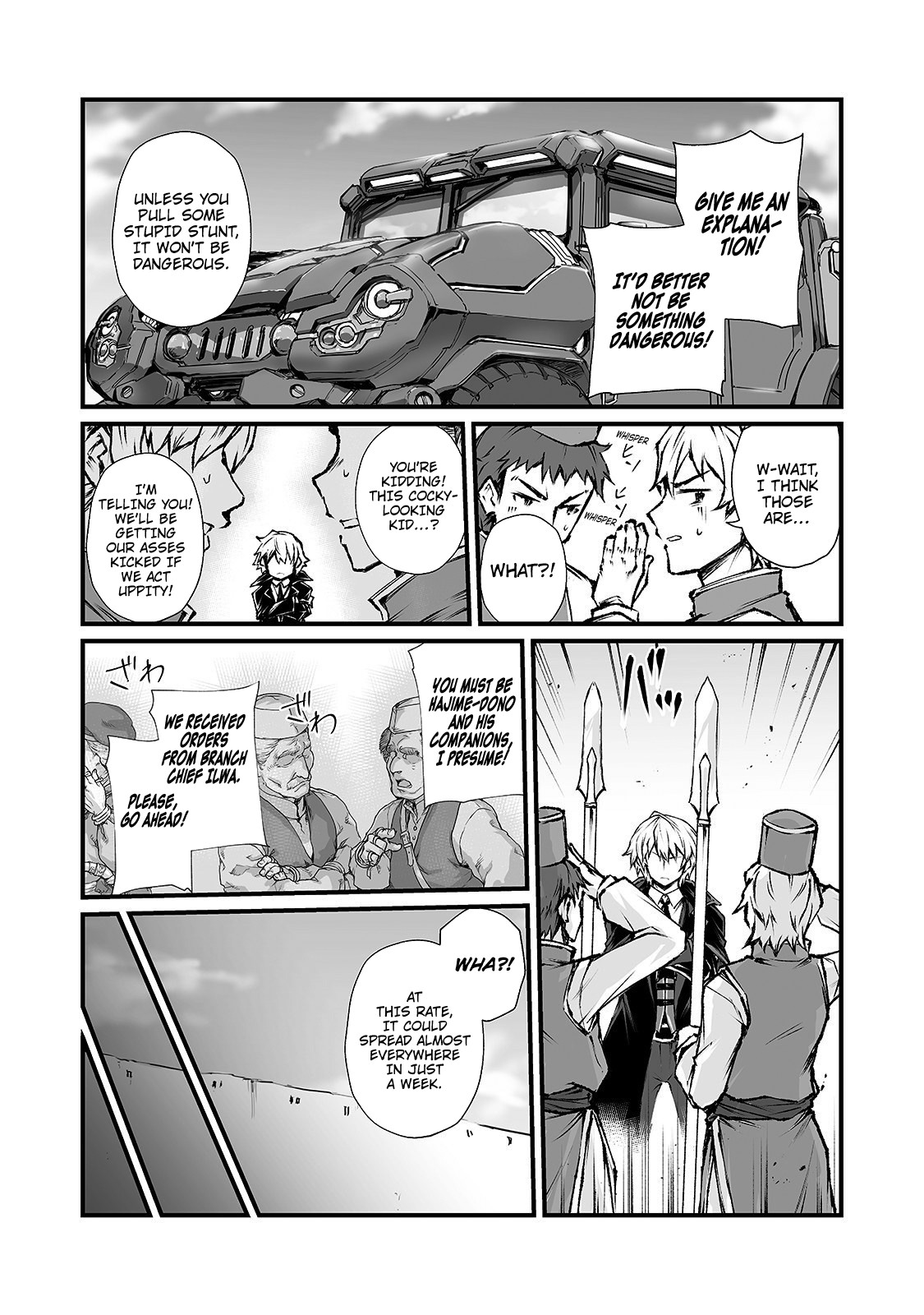 Arifureta Shokugyou de Sekai Saikyou Chapter 39 page 5 - Chapter 39: Return