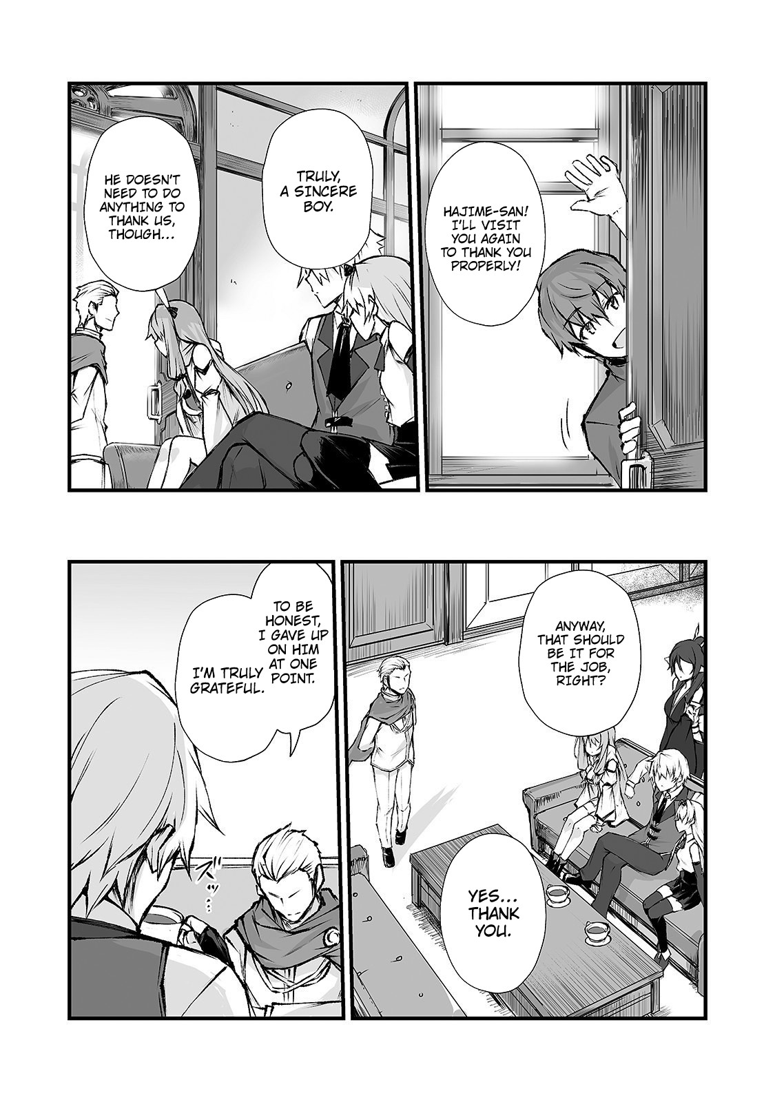 Arifureta Shokugyou de Sekai Saikyou Chapter 39 page 7 - Chapter 39: Return