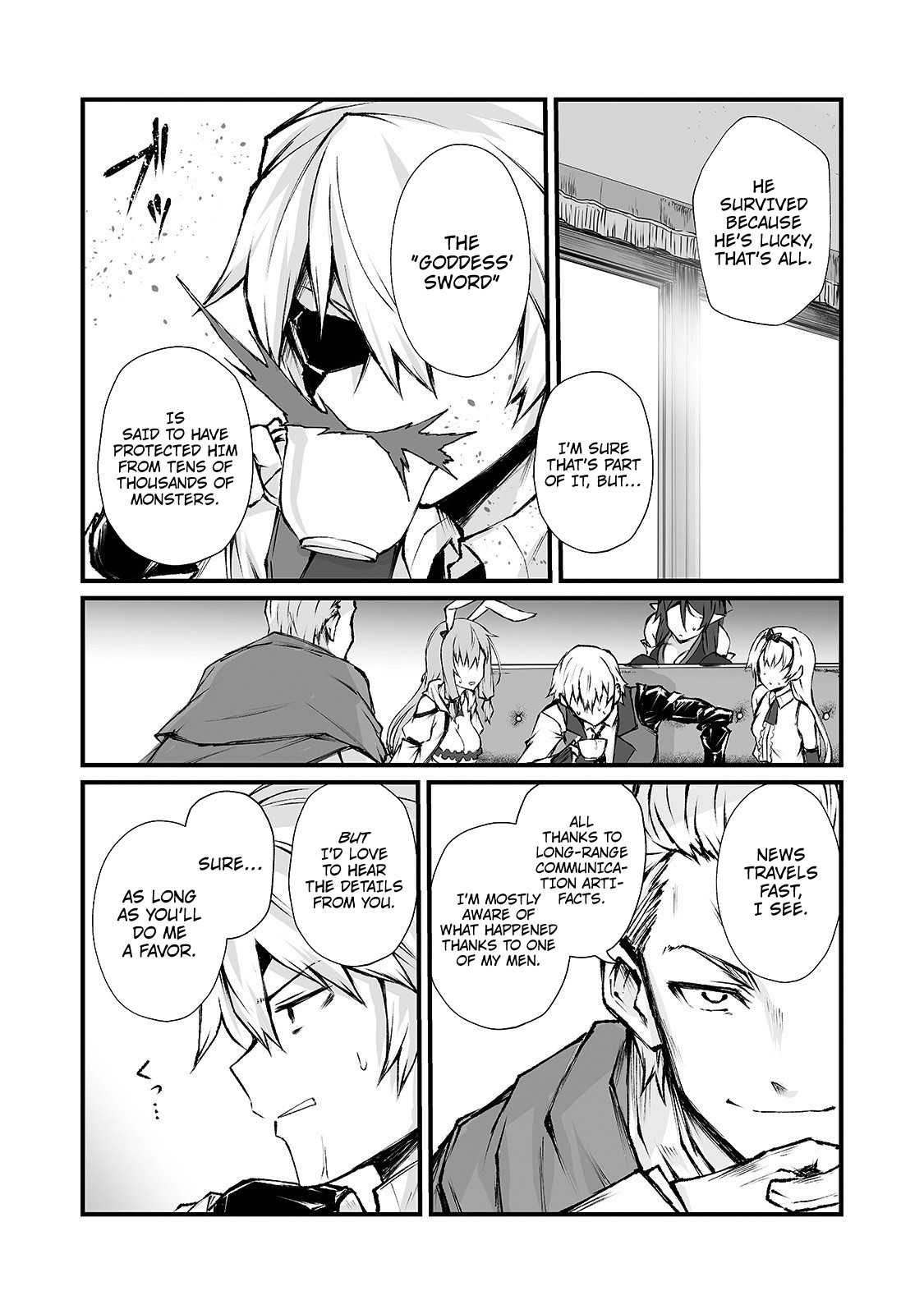 Arifureta Shokugyou de Sekai Saikyou Chapter 39 page 8 - Chapter 39: Return