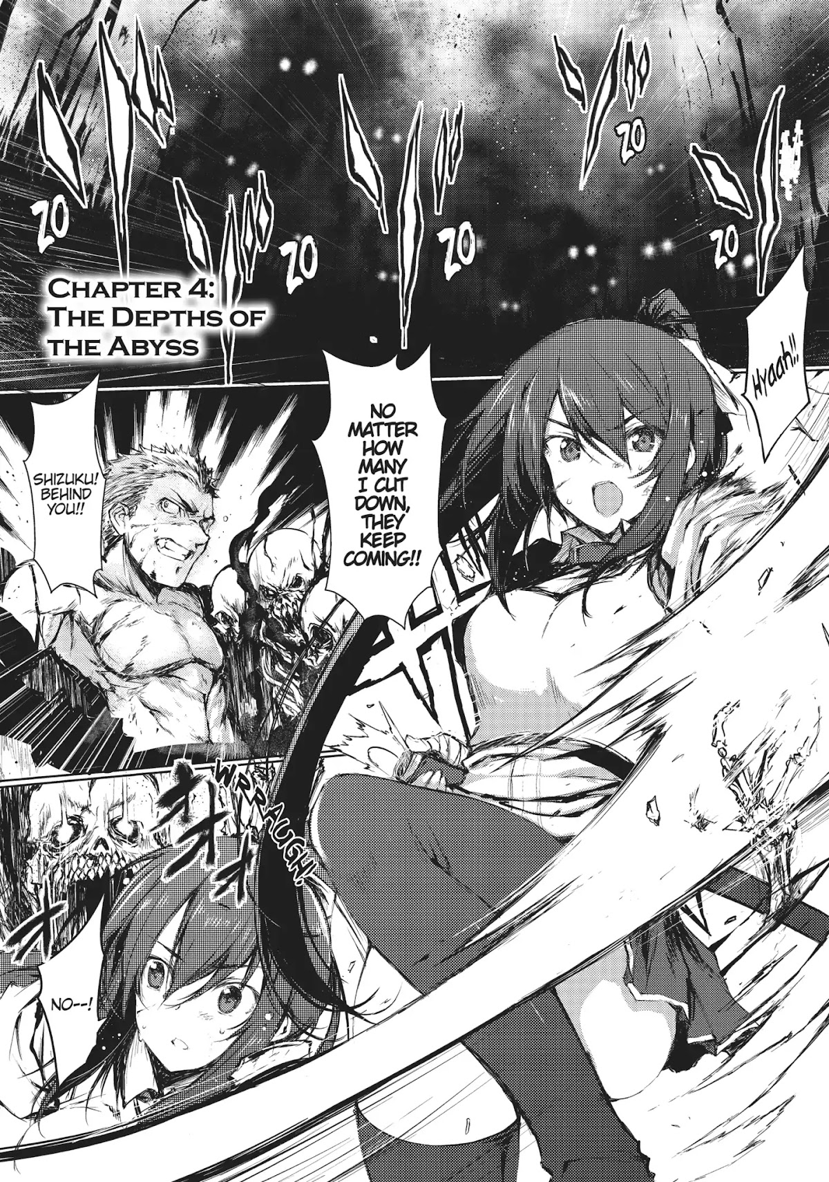 Arifureta Shokugyou de Sekai Saikyou Chapter 4 page 1 - Chapter 4: The pit of hell