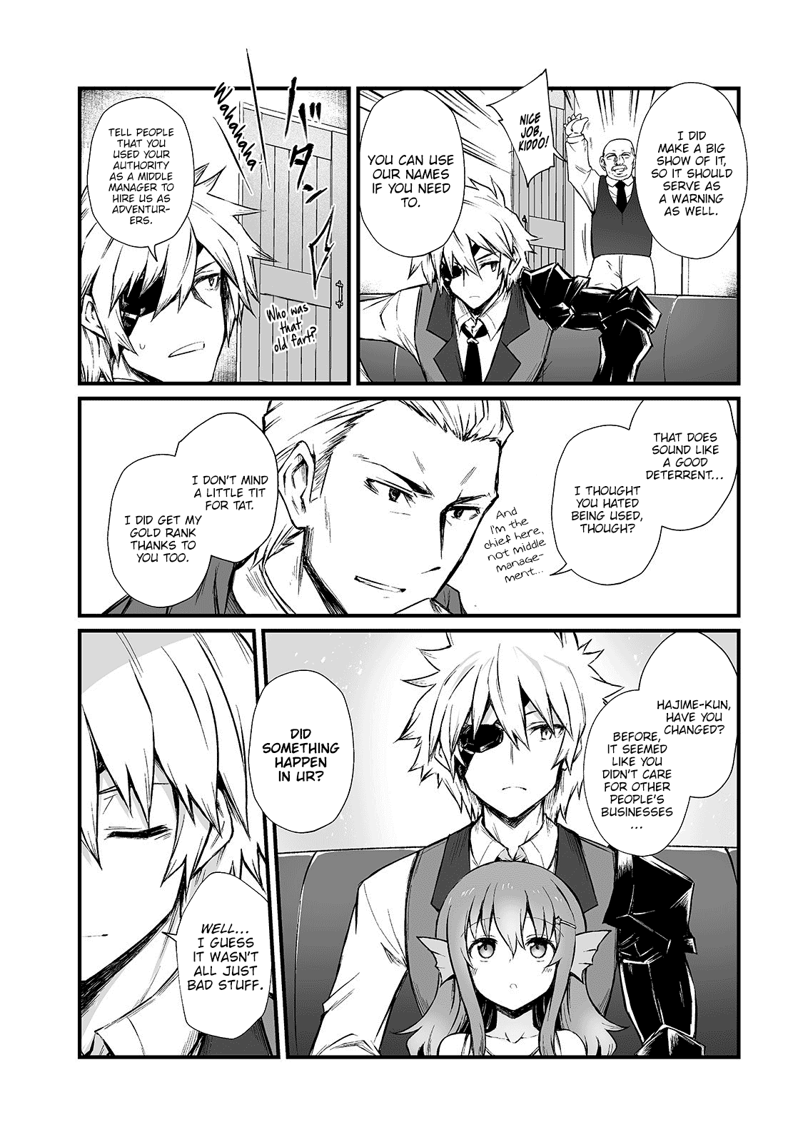 Arifureta Shokugyou de Sekai Saikyou Chapter 42 page 2 - Chapter 42: Papa