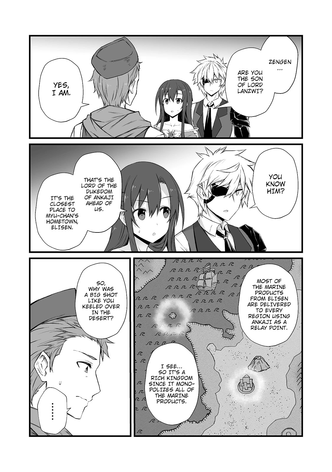 Arifureta Shokugyou de Sekai Saikyou Chapter 49 page 27 - Chapter 49: The Dukedom of Ankaji