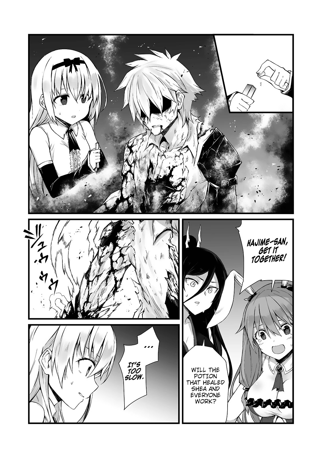 Arifureta Shokugyou de Sekai Saikyou Chapter 54 page 21 - Chapter 54: Clear Conditions