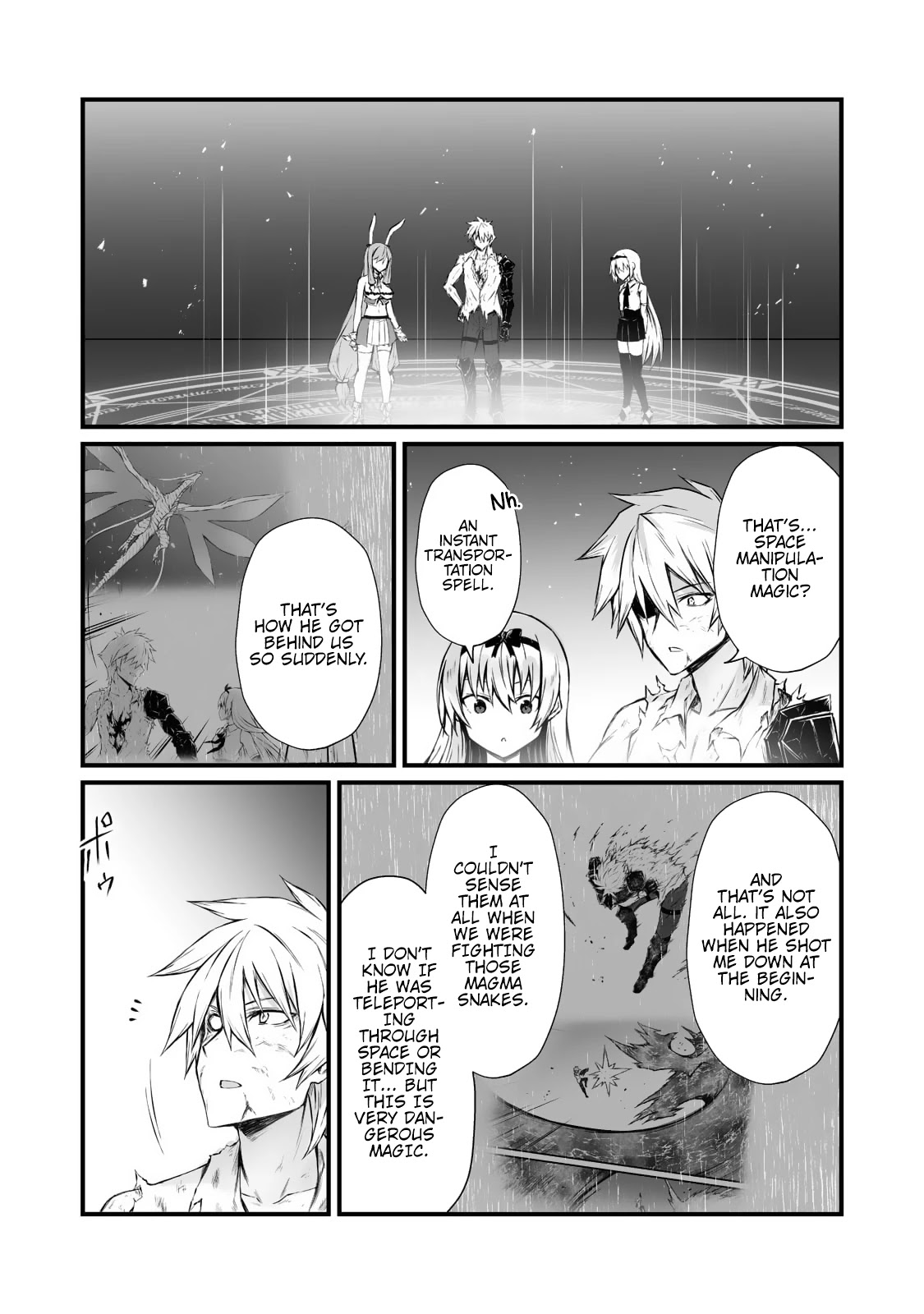 Arifureta Shokugyou de Sekai Saikyou Chapter 56.2 page 12 - Chapter 56.2: Pain Conversation