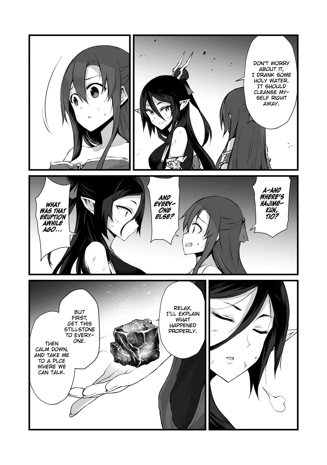 Arifureta Shokugyou de Sekai Saikyou Chapter 57 page 21 - Chapter 57: Eruption