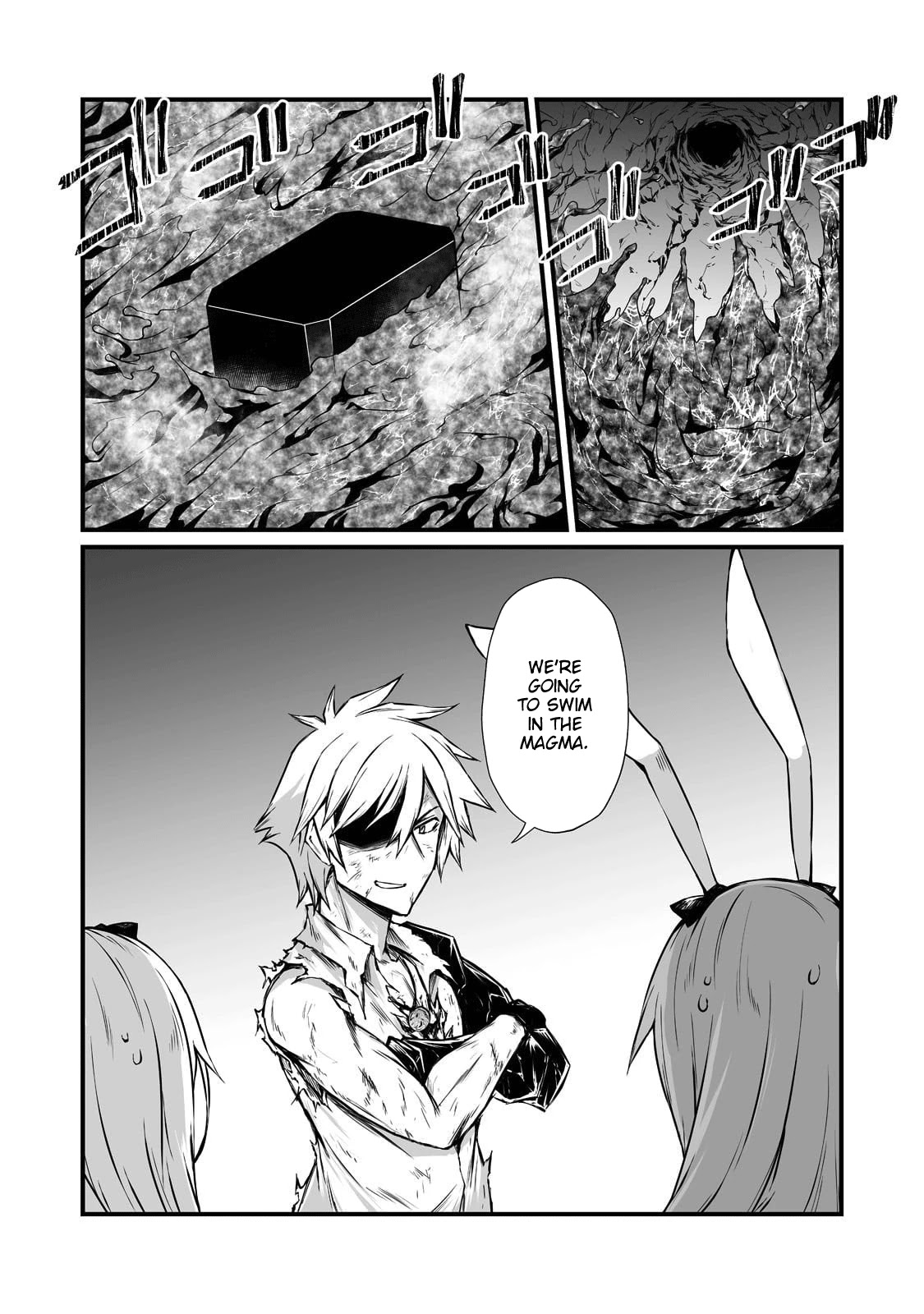 Arifureta Shokugyou de Sekai Saikyou Chapter 57 page 3 - Chapter 57: Eruption
