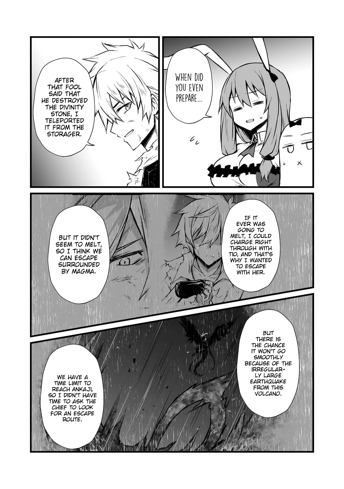 Arifureta Shokugyou de Sekai Saikyou Chapter 57 page 5 - Chapter 57: Eruption