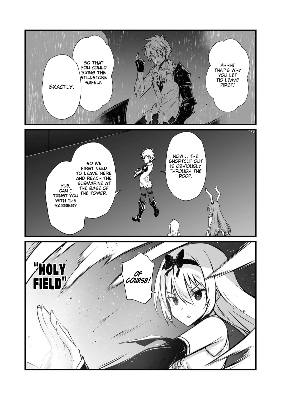 Arifureta Shokugyou de Sekai Saikyou Chapter 57 page 6 - Chapter 57: Eruption
