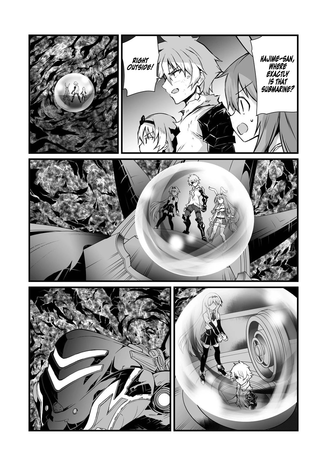 Arifureta Shokugyou de Sekai Saikyou Chapter 57 page 9 - Chapter 57: Eruption