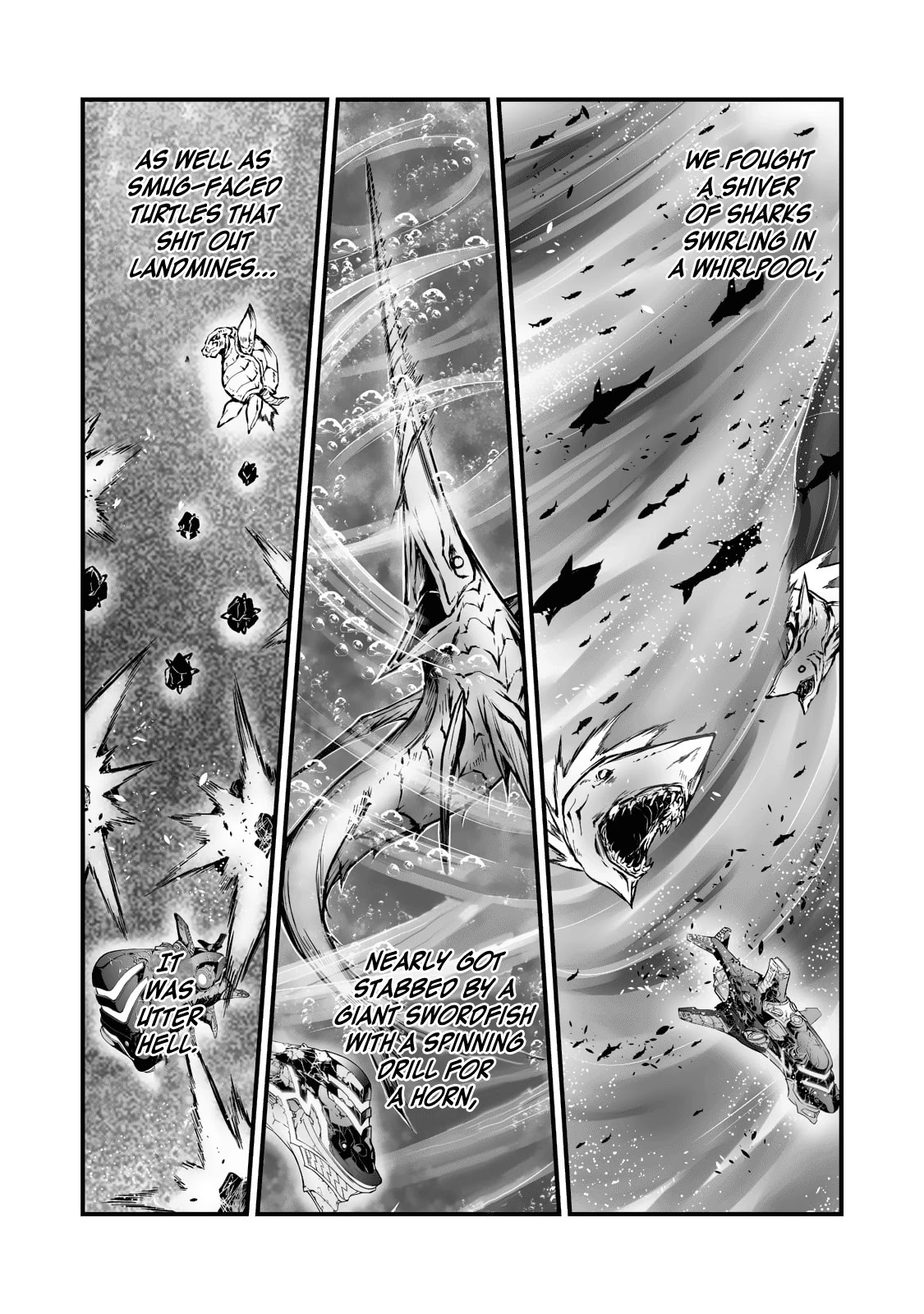 Arifureta Shokugyou de Sekai Saikyou Chapter 58 page 14 - Chapter 58: The Dagons