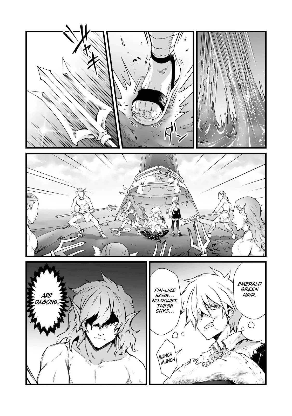 Arifureta Shokugyou de Sekai Saikyou Chapter 58 page 19 - Chapter 58: The Dagons